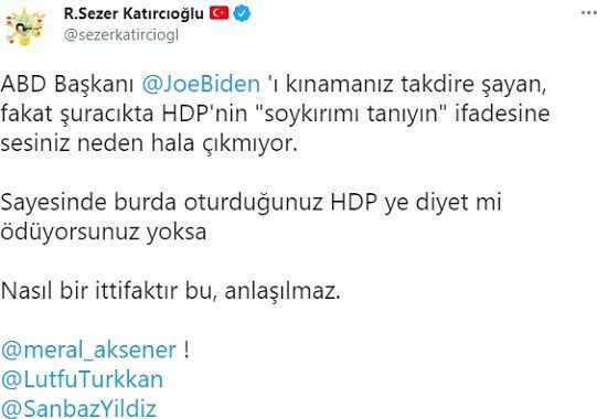 HDP'nin sözde soykırım açıklamasına tepkiler çığ gibi - Resim: 2