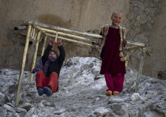 Afgan kızın açlık isyanı - Resim: 1