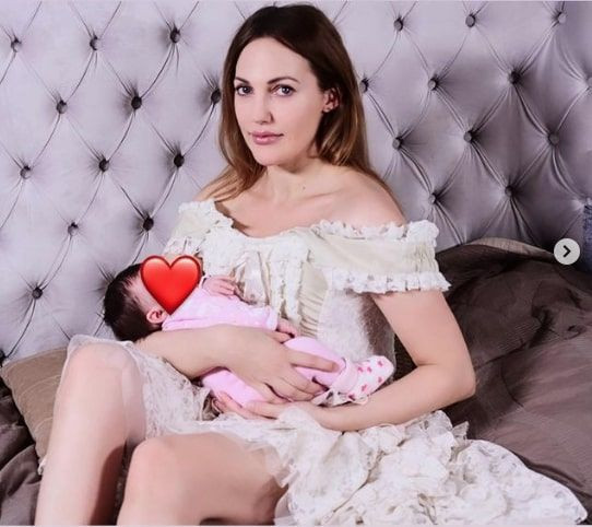 Yeni doğum yapan Meryem Uzerli kızlarıyla pozlarını paylaştı ortalık yıkıldı - Resim: 4