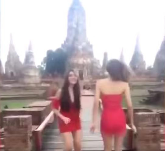 Tapınakta dans eden kızlara büyük tepki! - Resim: 2