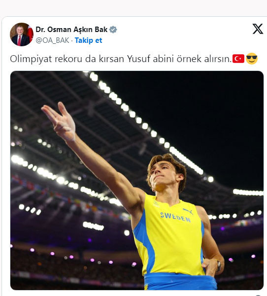 Paris 2024'te dünya rekoru kırıldı! Yusuf Dikeç'li sevinç damga vurdu - Resim: 0
