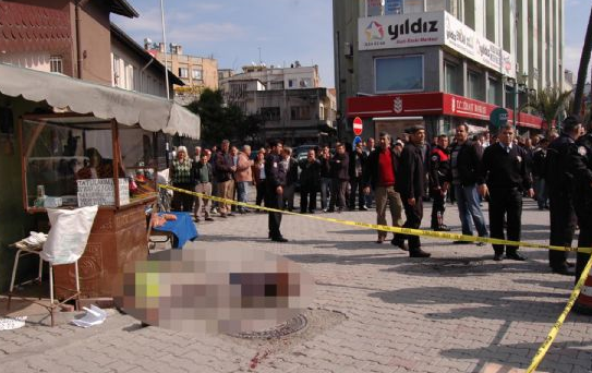  Sokak ortasında vahşi infaz! - Resim: 1