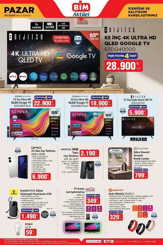 BİM Aktüel 15-20 Eylül ürünleri yayınlandı! Cep telefonu, Süpürge, Oyuncu bilgisayarları... - Resim: 11