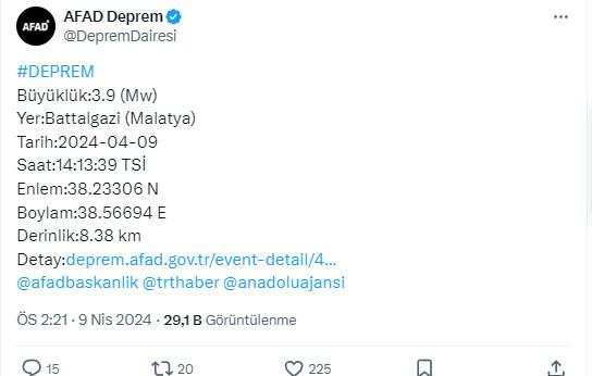 Panik yaratan deprem! AFAD son verileri açıkladı - Resim: 0