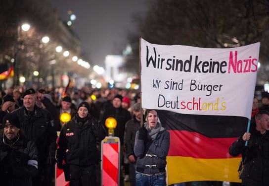 Almanya'da  korkutan görüntüler - Resim: 4