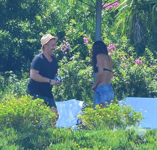 Cem Yılmaz yeni kız arkadaşına siper oldu - Resim: 3