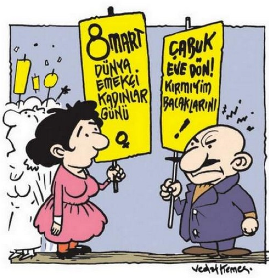 İşte çizgilerle Kadınlar Günü - Resim: 4