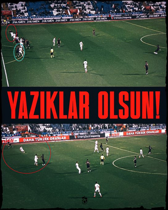 Trabzonspor'dan tartışmalı ofsayt kararlarına tepki! - Resim: 0