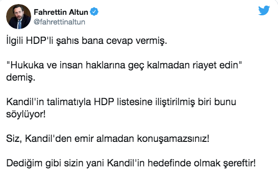 Fahrettin Altun ile HDP'li Vekil Dilşat Canbaz Kaya arasında 'Olay TV' tartışması - Resim: 2