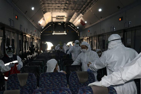 Vuhan'dan Türkleri getirecek olan 'Koca Yusuf' Ankara'ya indi - Resim: 1