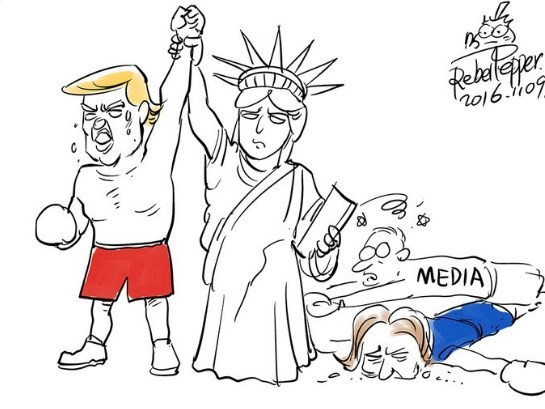 Trump Başkan oldu karikatürler ağladı! - Resim: 4