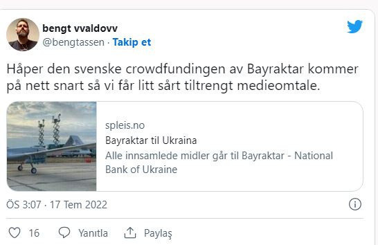 Litvanya ve Polonya'nın ardından bir ülke daha harekete geçti! Bayraktar TB2 kampanyası başlattılar - Resim: 2