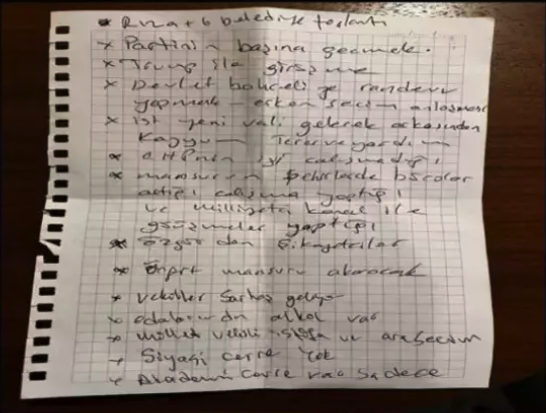İmamoğlu'nun danışmanı Necati Özkan'ın telefonundan çıkan Mansur Yavaş notu ortalığı ayağa kaldıracak - Resim: 1