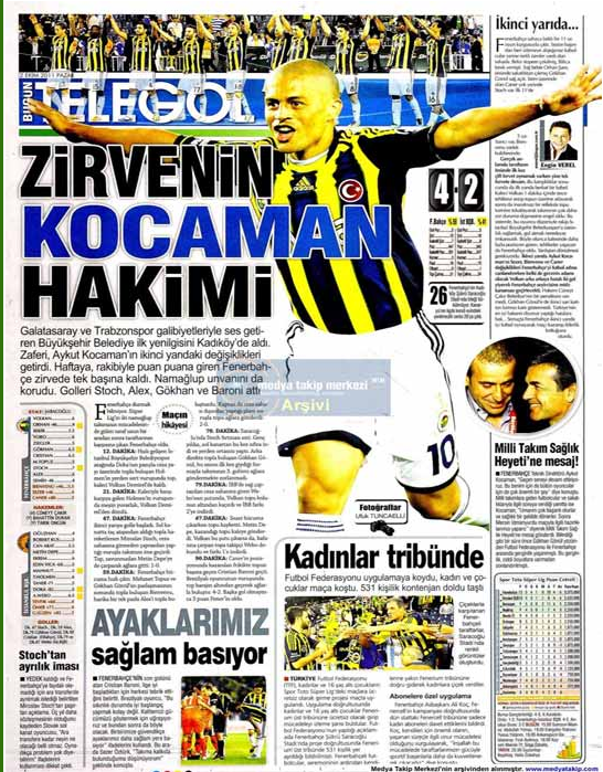 F.Bahçe için en güzel manşet - Resim: 2