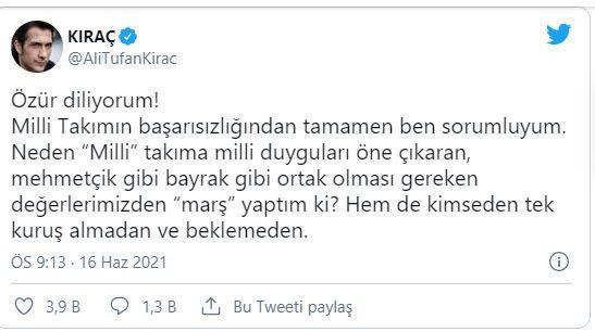 Kıraç'tan Milli Takım özrü: Benim yüzümden! - Resim: 3