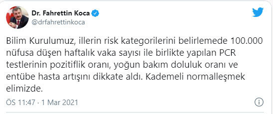 Risk haritası nasıl hazırlandı? Bakan Koca açıkladı - Resim: 0