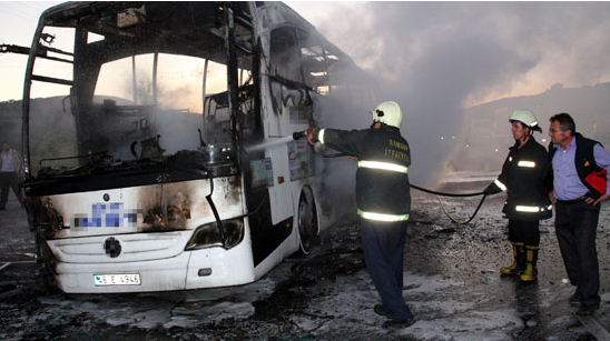 Seyir halindeyken alev alev yandı - Resim: 3