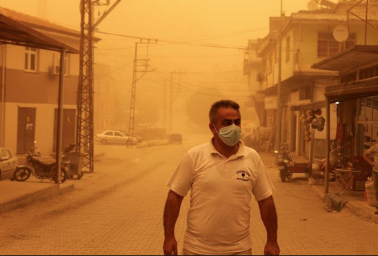 Hatay ve Gaziantep sarıya büründü - Resim: 4