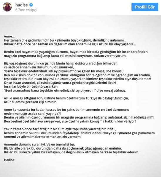Hadise çıldırdı: Benim özelimi tüm Türkiye ile paylaştınız.. - Resim: 2