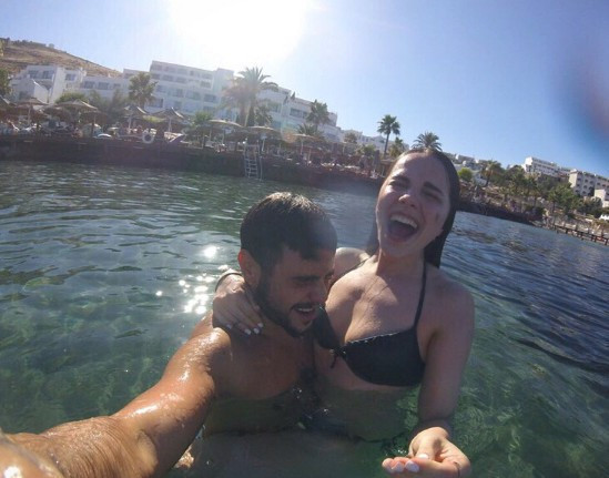 İşte Rüzgar Erkoçlar'ın romantik balayı! - Resim: 1