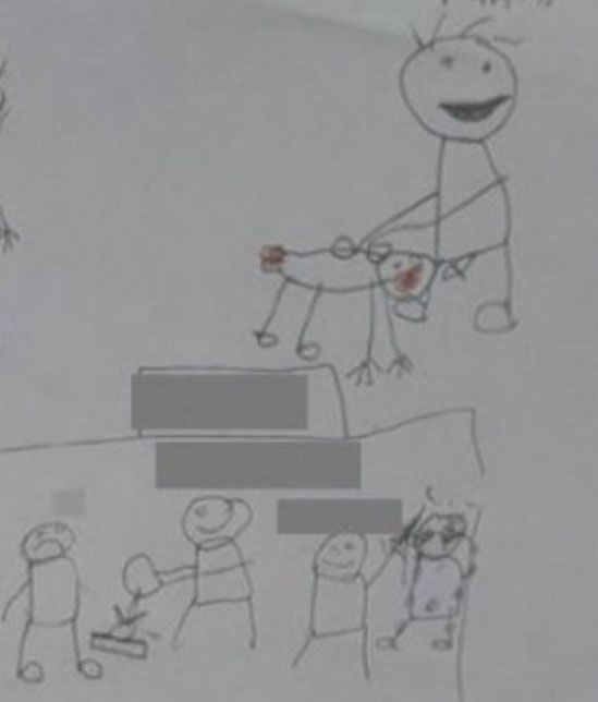 Elmalı davası çocukların çizdiği resimler! İnfial yaratır diye anlatamıyorum - Resim: 4