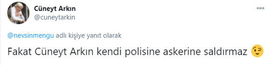 Cüneyt Arkın'dan Nevşin Mengü'ye kapak - Resim: 1