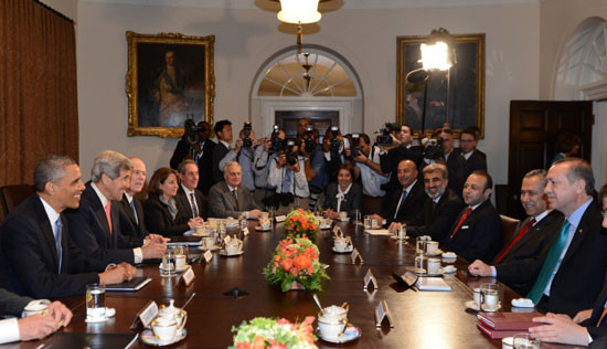 Erdoğan Obama görüşmesinden kareler - Resim: 2