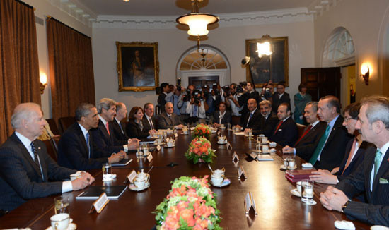 Erdoğan Obama görüşmesinden kareler - Resim: 1