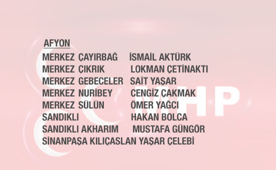 MHP'nin belediye başkan adayları - Resim: 4