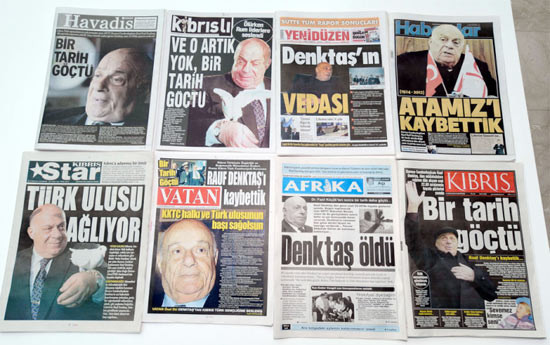 Kıbrıs basını Denktaş için ne manşet attı? - Resim: 1