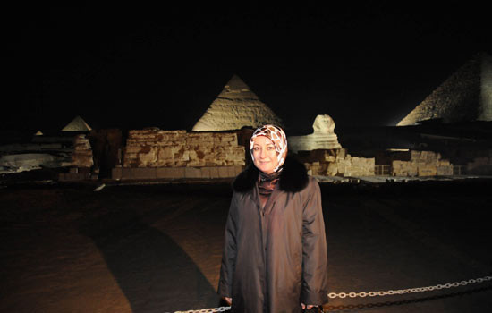 Gül Mübarek el ele - Resim: 4