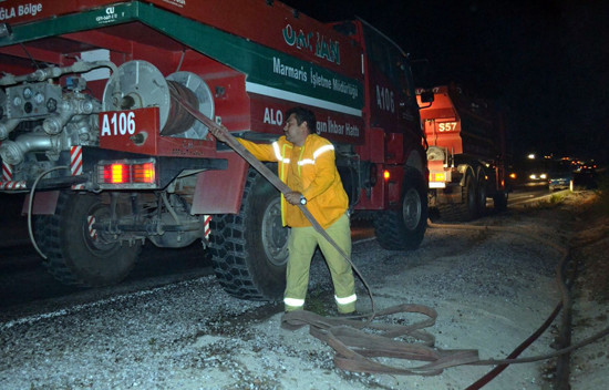 Datça'daki o yangın söndürüldü - Resim: 3