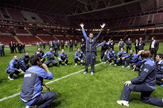 Arena'da zafer kutlaması - Resim: 1