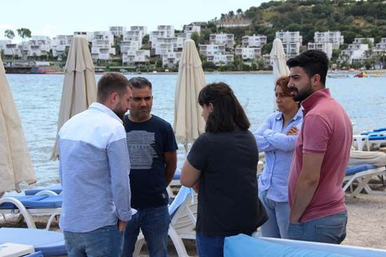 Bitez sahilinde korkunç olay görenler şok oldu - Resim: 1