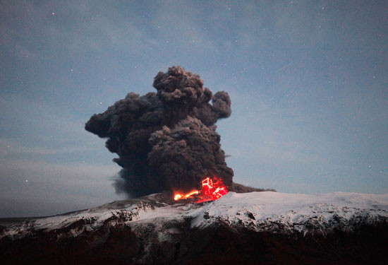 İzlanda'daki volkanda korkutan senaryo  - Resim: 4