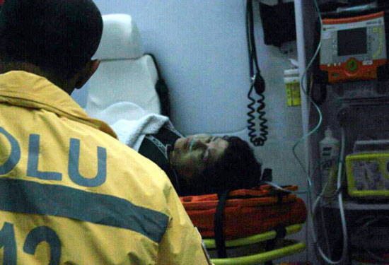 Pamukoğlu kaza geçirdi - Resim: 3