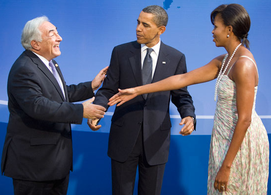 Obama eşini IMF Başkanı'ndan böyle korudu - Resim: 4
