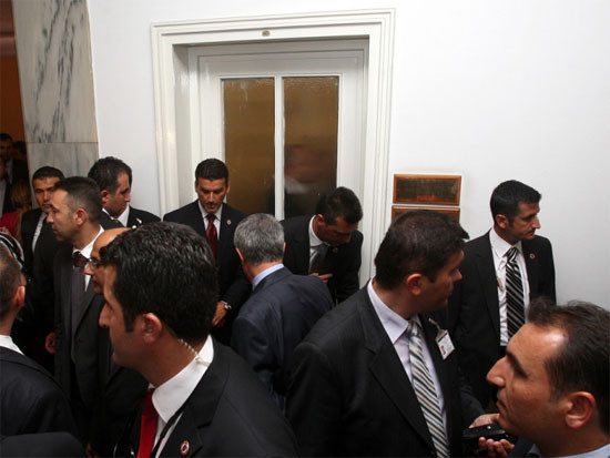 Tarihi buluşmadan kareler - Resim: 3