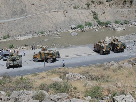 İşte saldırıya uğrayan karakol - Resim: 1