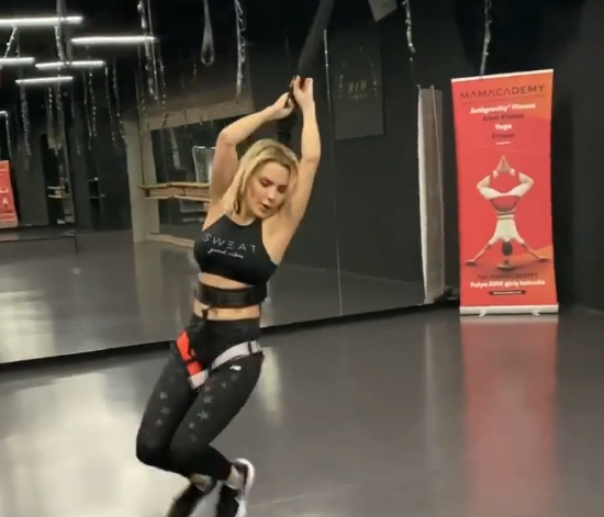 Ece Erken'de o akıma uydu BungeeGYM yaptığı anları paylaştı! - Resim: 3