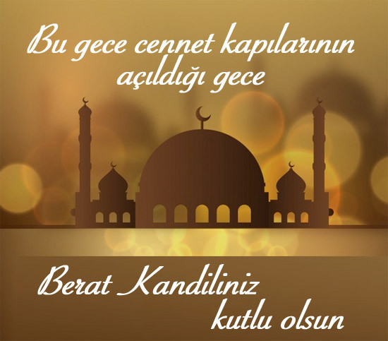 Kandil Mesajları-Resimli dualı en güzel Berat kandili SMS mesajları - Resim: 1
