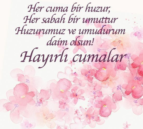 Cuma mesajları kısa değişik sözlü cuma kutlama resimleri 2020 - Resim: 3