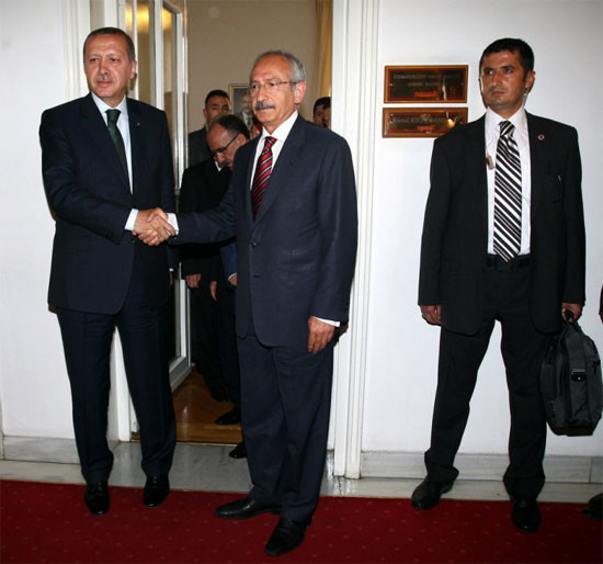 Tarihi buluşmadan kareler - Resim: 2