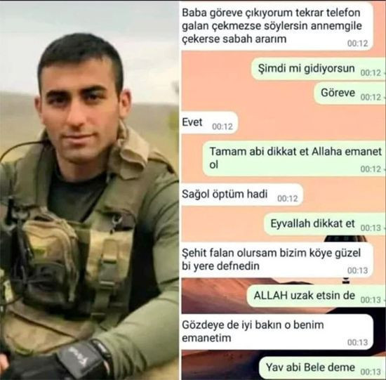 3 yıl sonra bulunmuştu! Şehit Nurettin Tokyürek'in cenazesinde vasiyeti yerine getirildi - Resim: 4