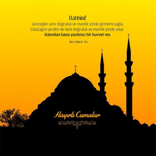 Cuma mesajları 2020 yeni resimli  kısa cuma sözleri 24 Ocak - Resim: 4