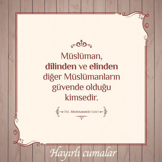 Cuma mesajları 2020 yeni resimli  kısa cuma sözleri 24 Ocak - Resim: 1