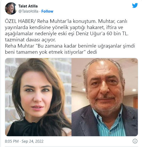 Reha Muhtar suskunluğunu bozdu! Dava açıyor - Resim: 0