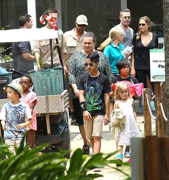 Brad Pitt ve Angelina Jolie'den aile saadeti! - Resim: 3