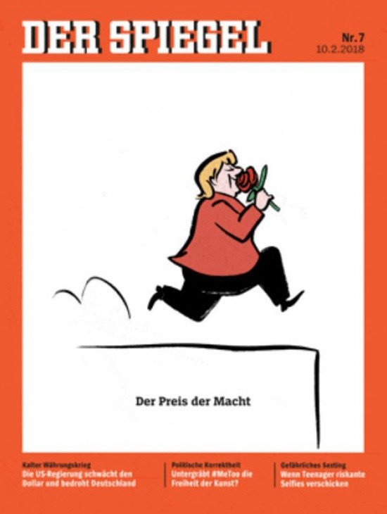 Der Spiegel'dan olay kapak! Merkel'i çırılçıplak soyup... - Resim: 2