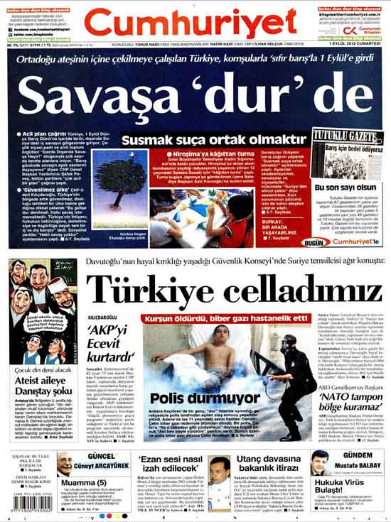 Günün gazete manşetleri  - Resim: 3